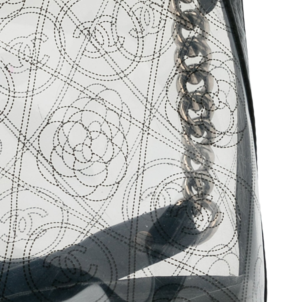 Chanel Camellia Pvc Bucket Bag