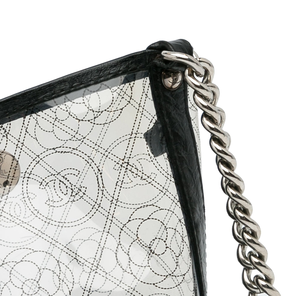 Chanel Camellia Pvc Bucket Bag