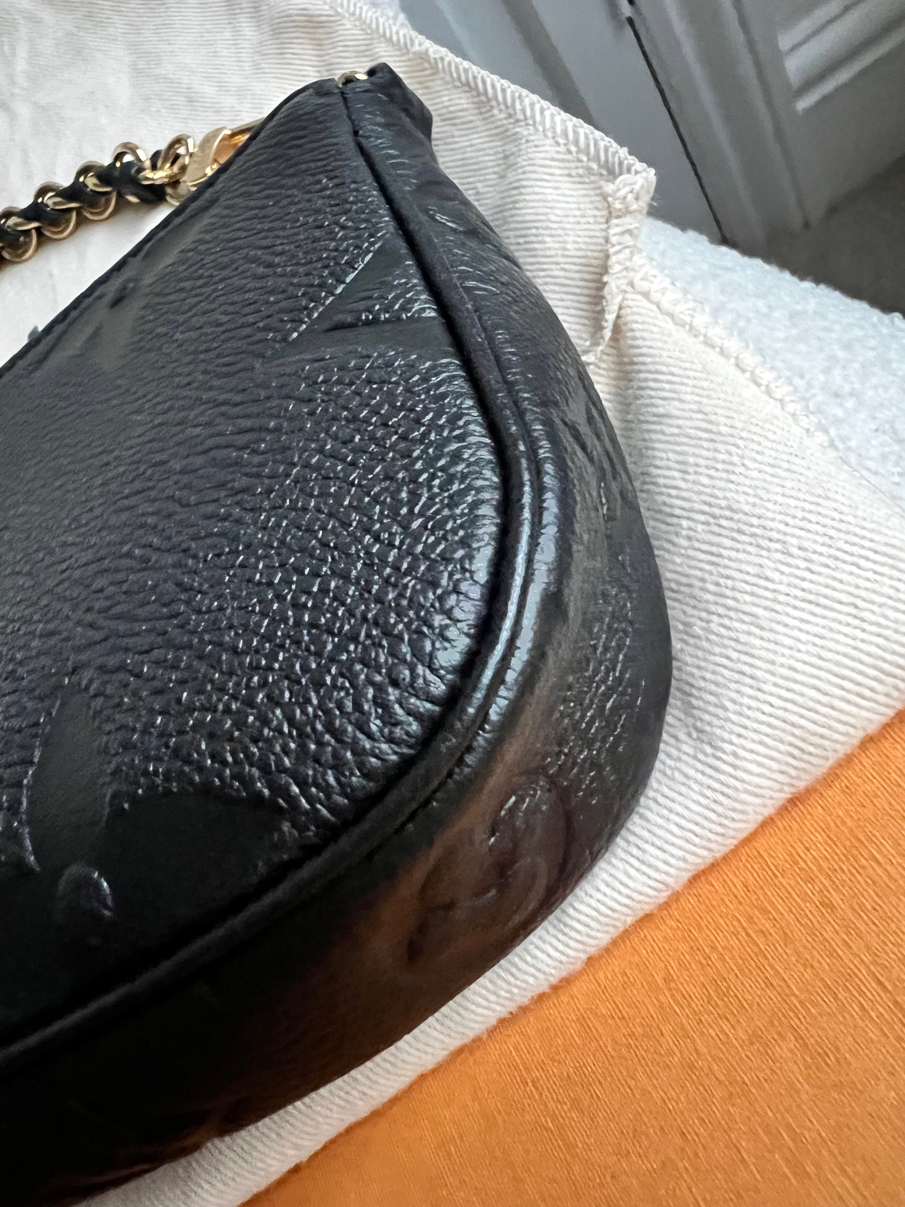 Louis Vuitton Multi Pochette Accessoires Black Empreinte (RRP £2140)