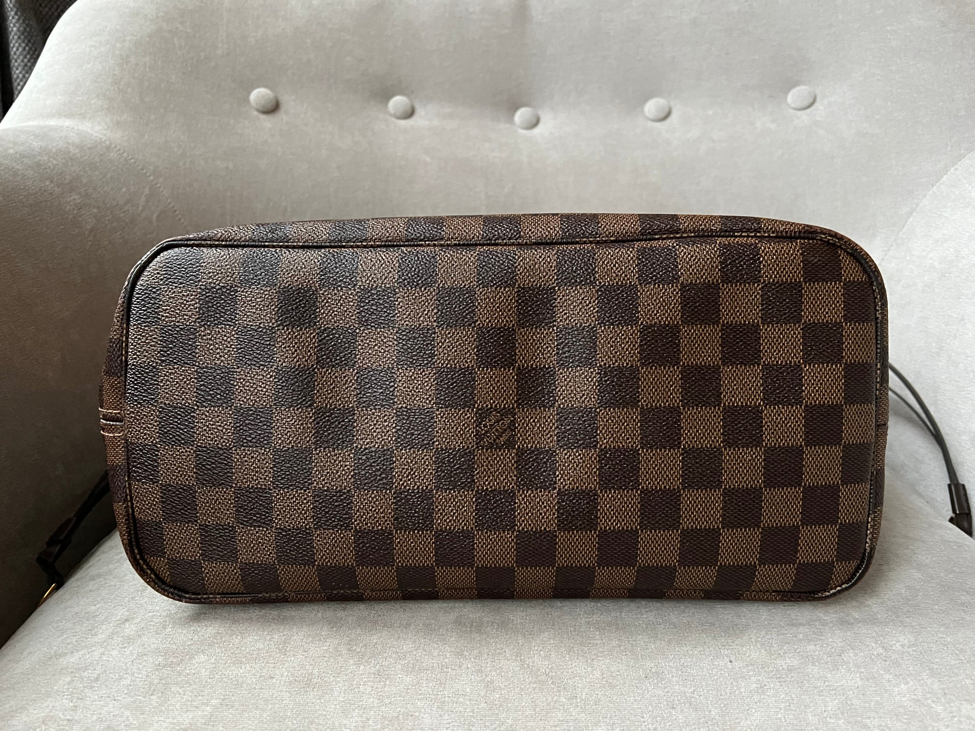 Louis Vuitton Neverfull MM Damier Ebene Cherry Interior (RRP £1,410)