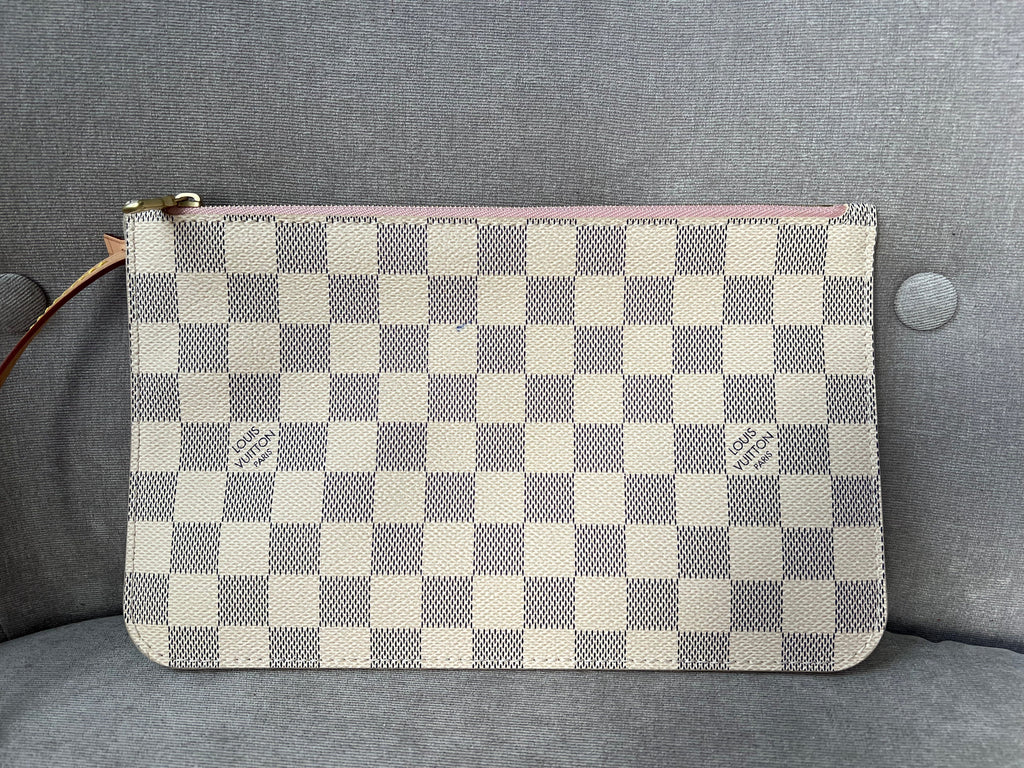 Louis Vuitton Pouch (from Neverfull MM) in Damier Azur
