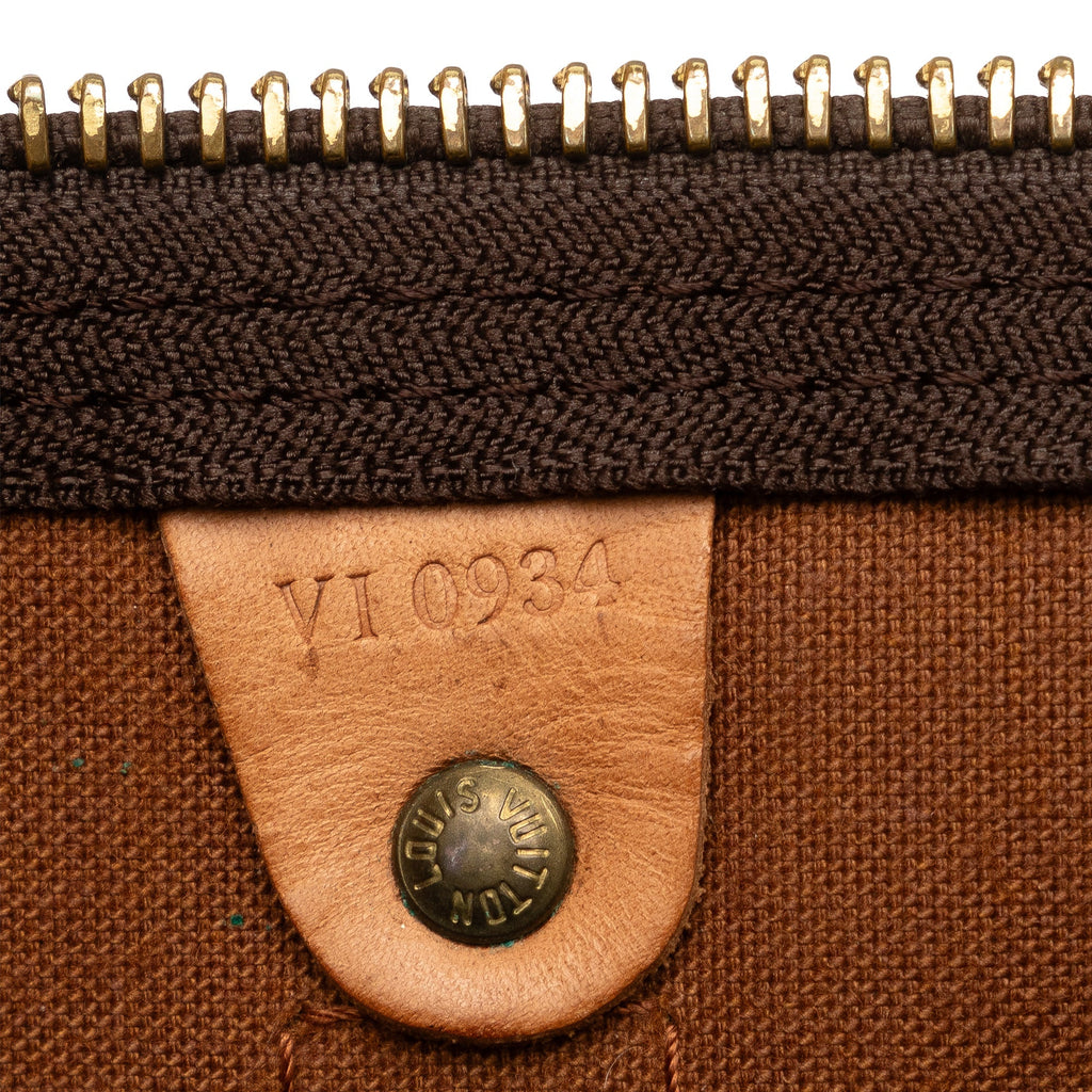 Brown Louis Vuitton Monogram Keepall Bandouliere 60 Travel Bag
