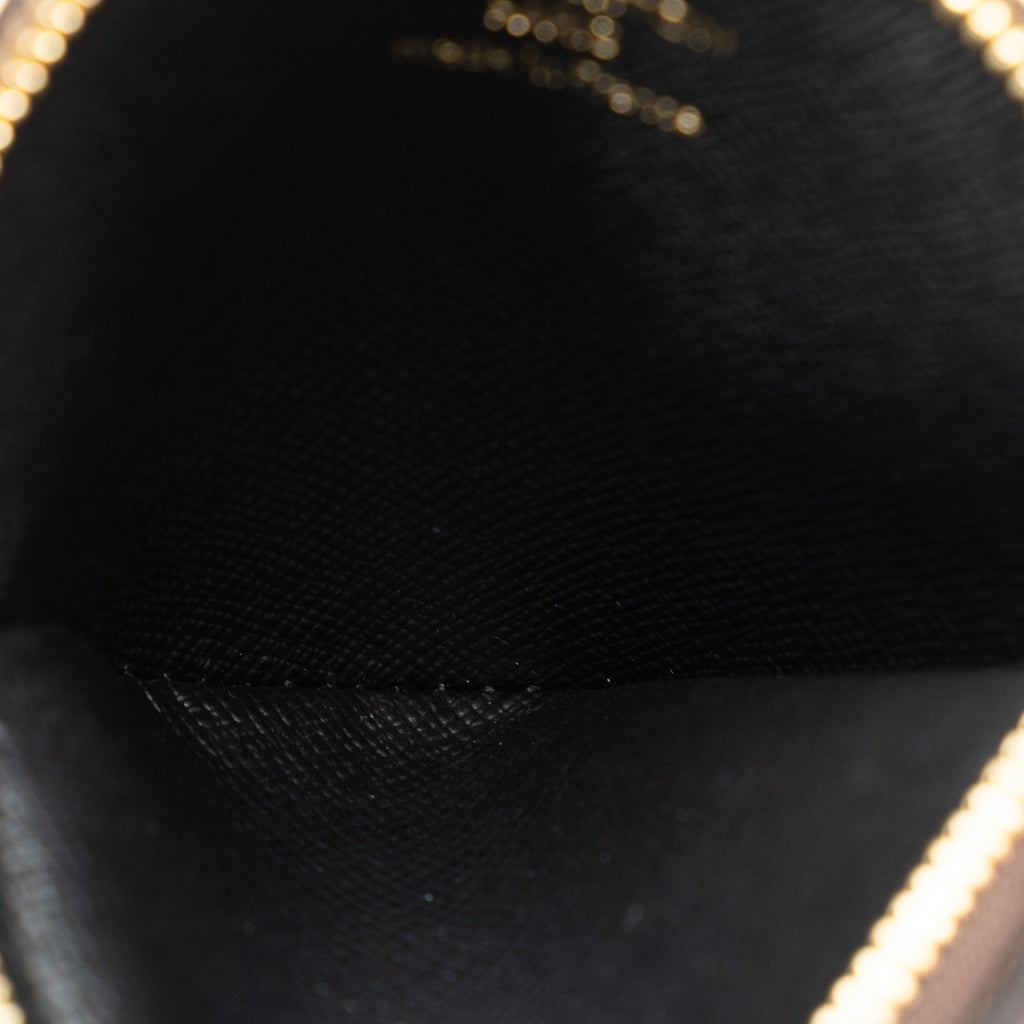 Brown Louis Vuitton Monogram Reverse Giant Trio Pouch