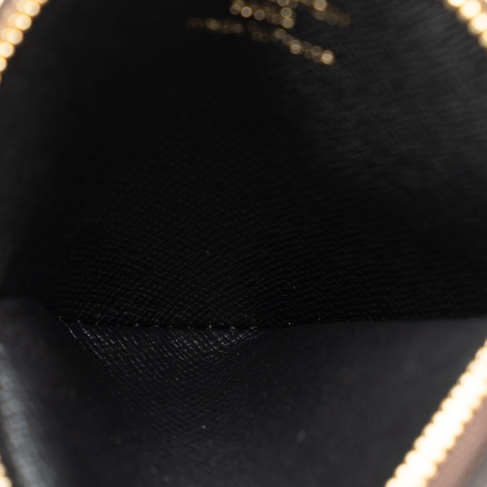 Brown Louis Vuitton Monogram Reverse Giant Trio Pouch