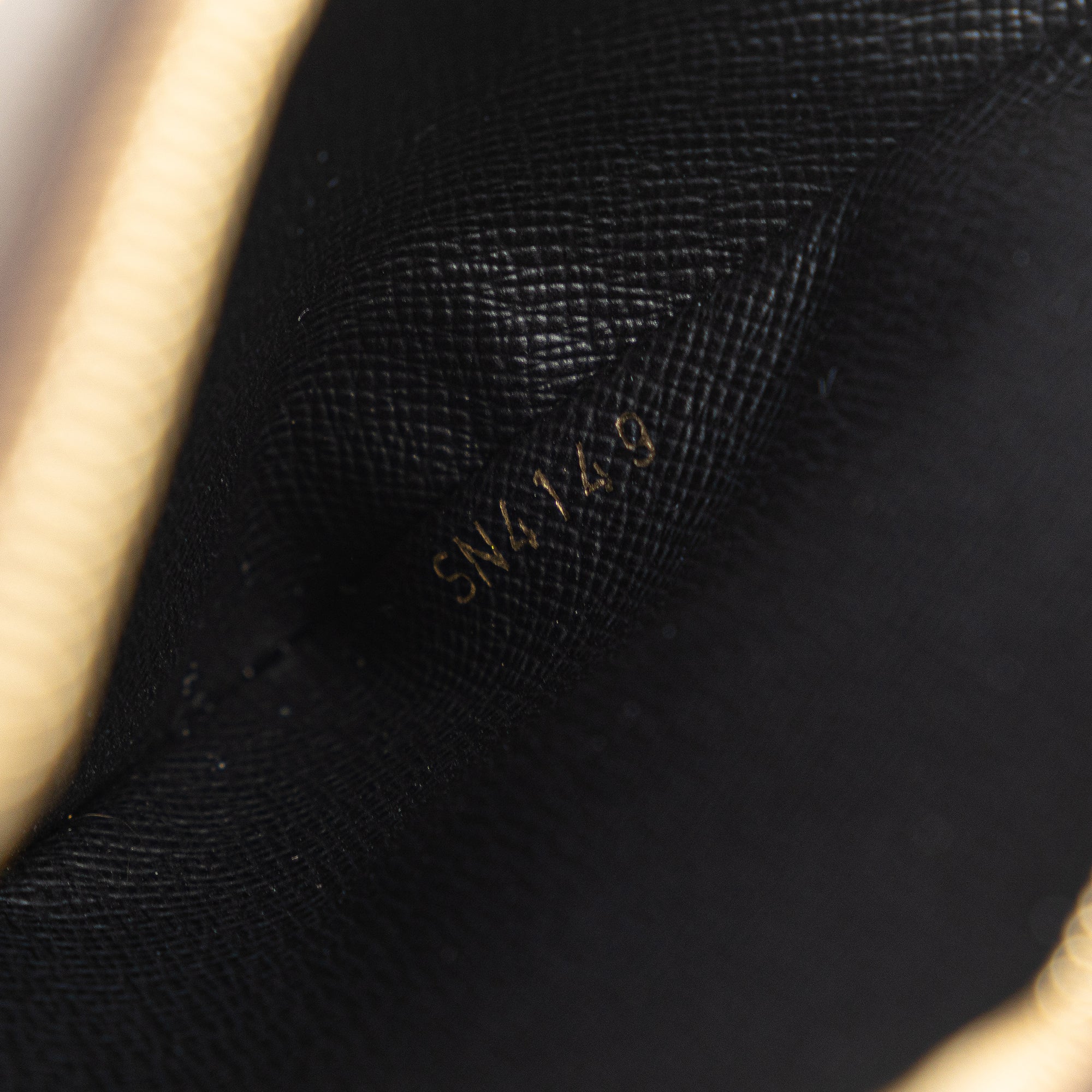 Brown Louis Vuitton Monogram Reverse Giant Trio Pouch