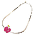 Christian Dior choker metal pink Apple apple