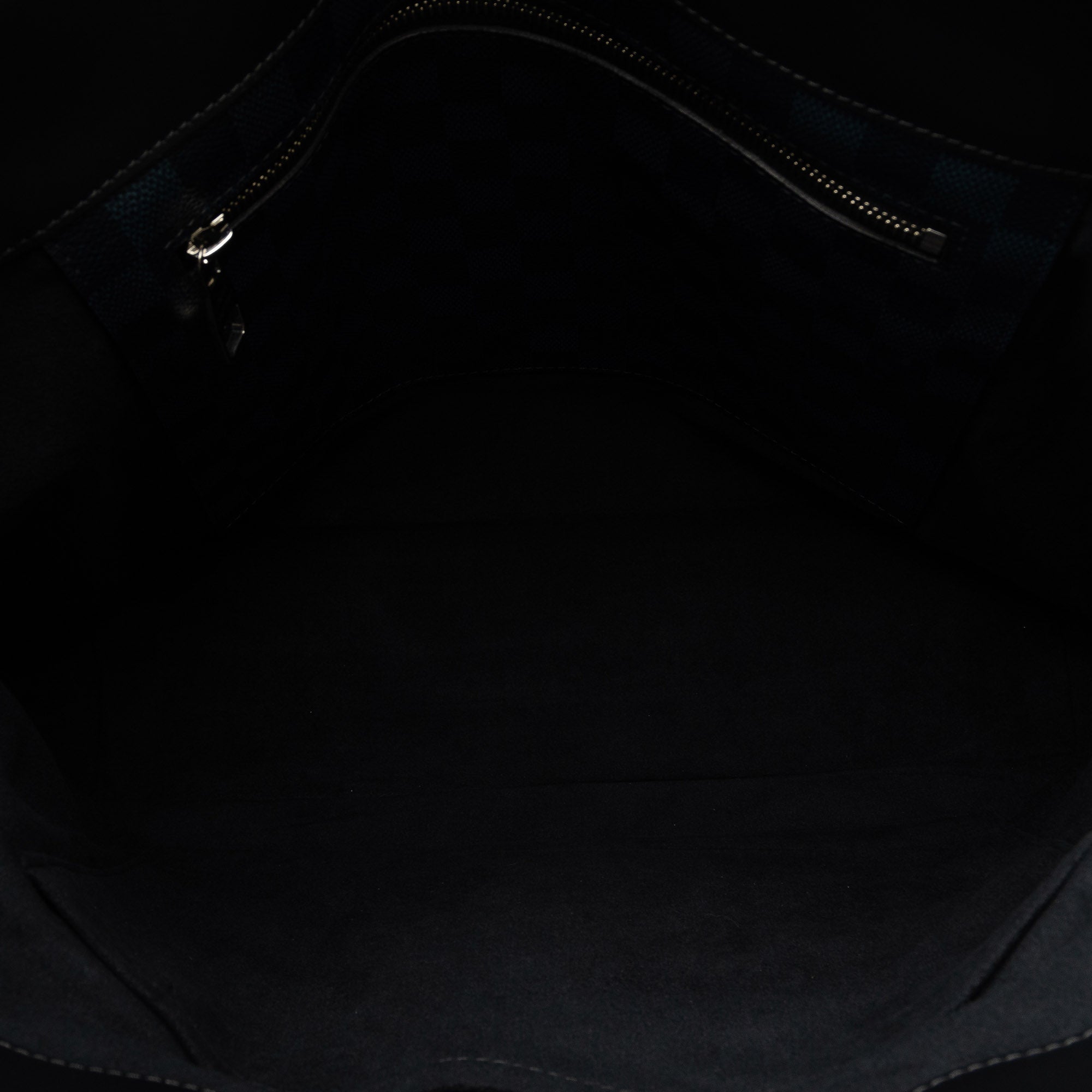 Blue Louis Vuitton Damier Cobalt Cabas Voyage Tote Bag