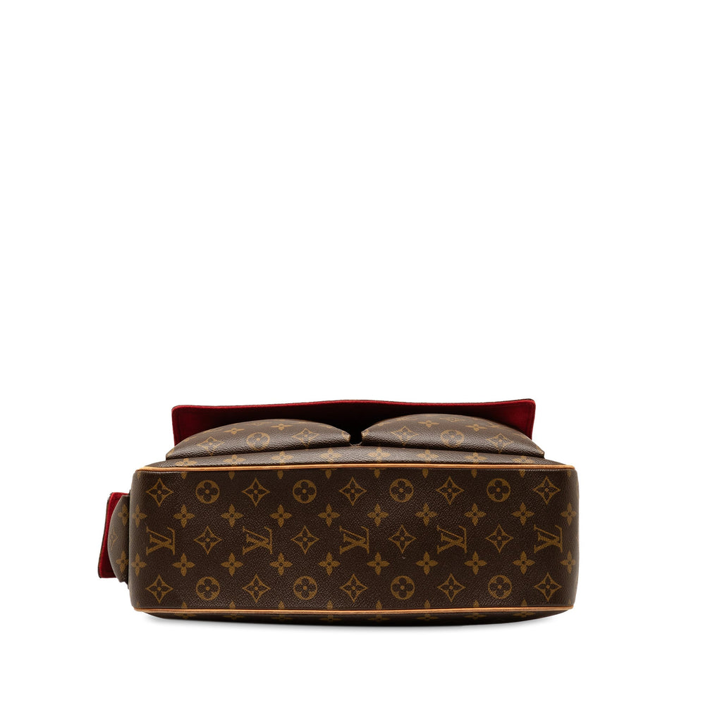 Brown Louis Vuitton Monogram Multipli-Cite Tote Bag