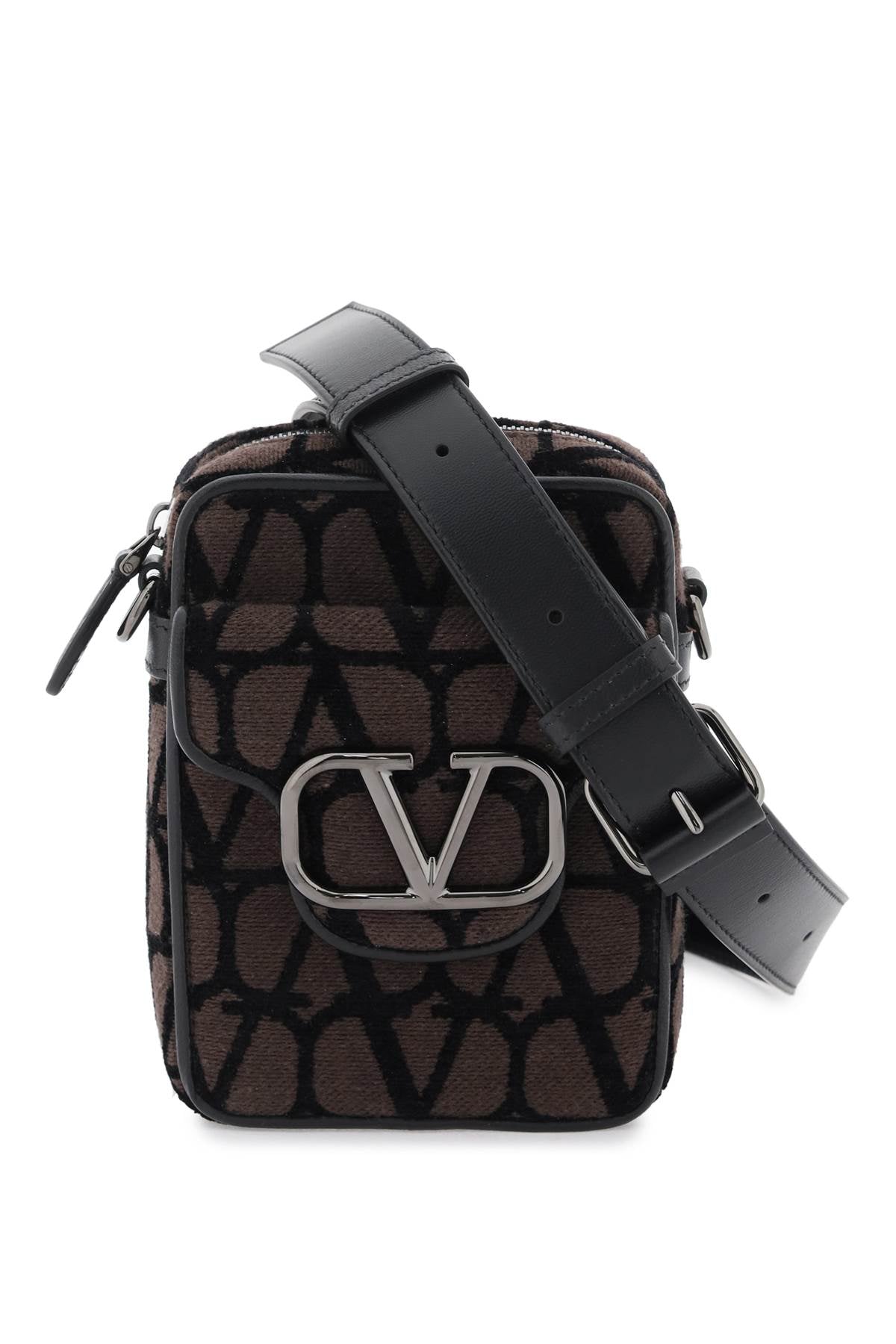 Valentino Garavani Mini LocÃƒÆ’Ã‚Â² Toile Iconographe Crossbody Bag Men