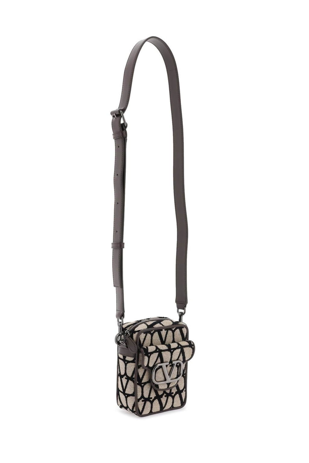 Valentino Garavani Mini LocÃƒÆ’Ã‚Â² Toile Iconographe Crossbody Bag Men