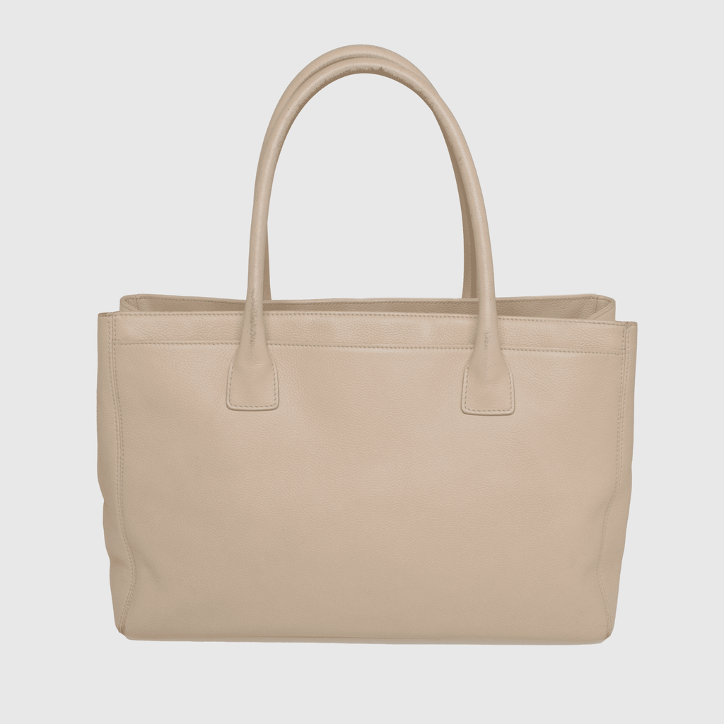 Cream  Executive Cerf Tote Bag