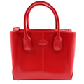 Tods Logo Leather Princess Di-Bag