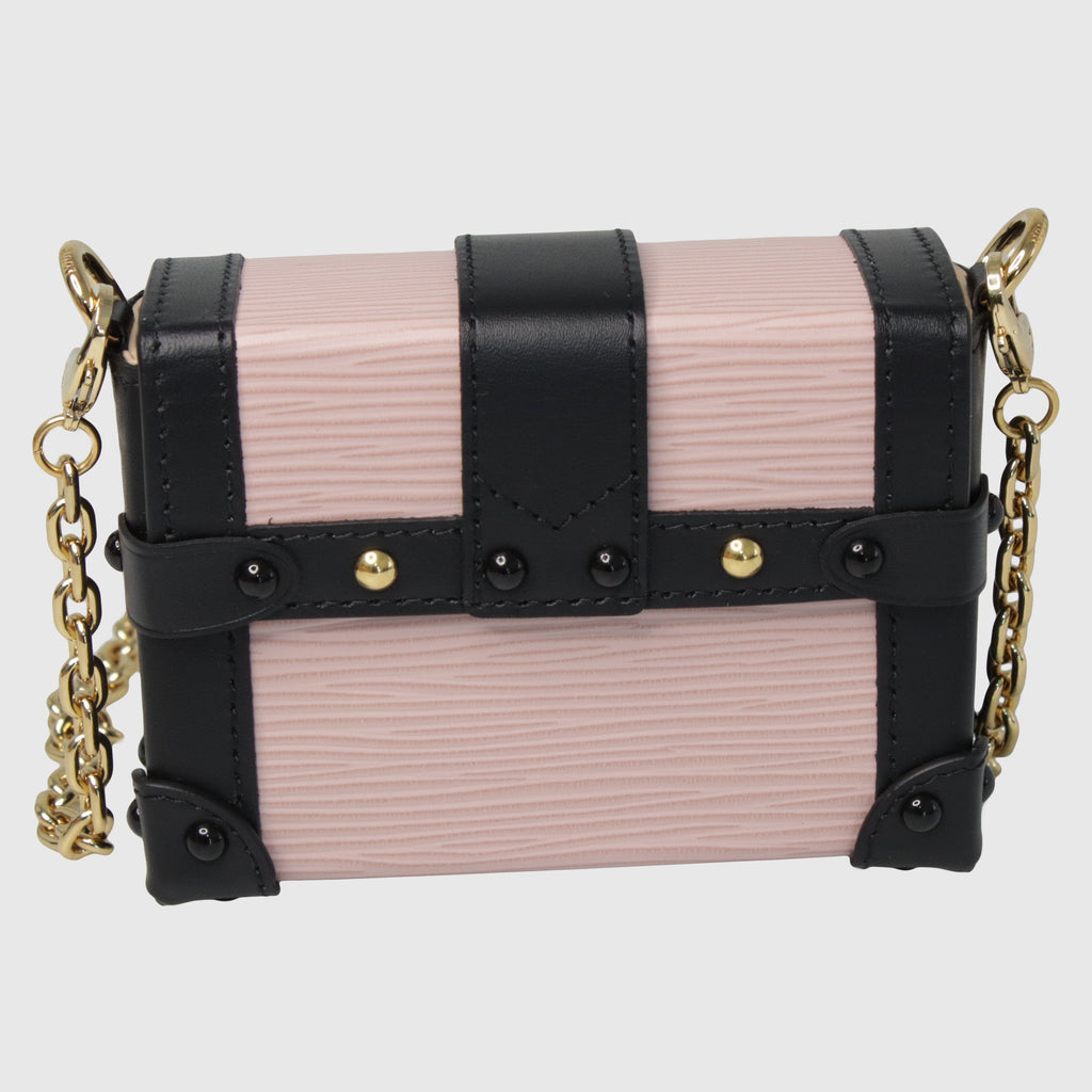 Rose Ballerine Essential Petite Malle NM Crossbody Bag
