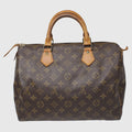 Brown Monogram Speedy 30 Top Handle Bag