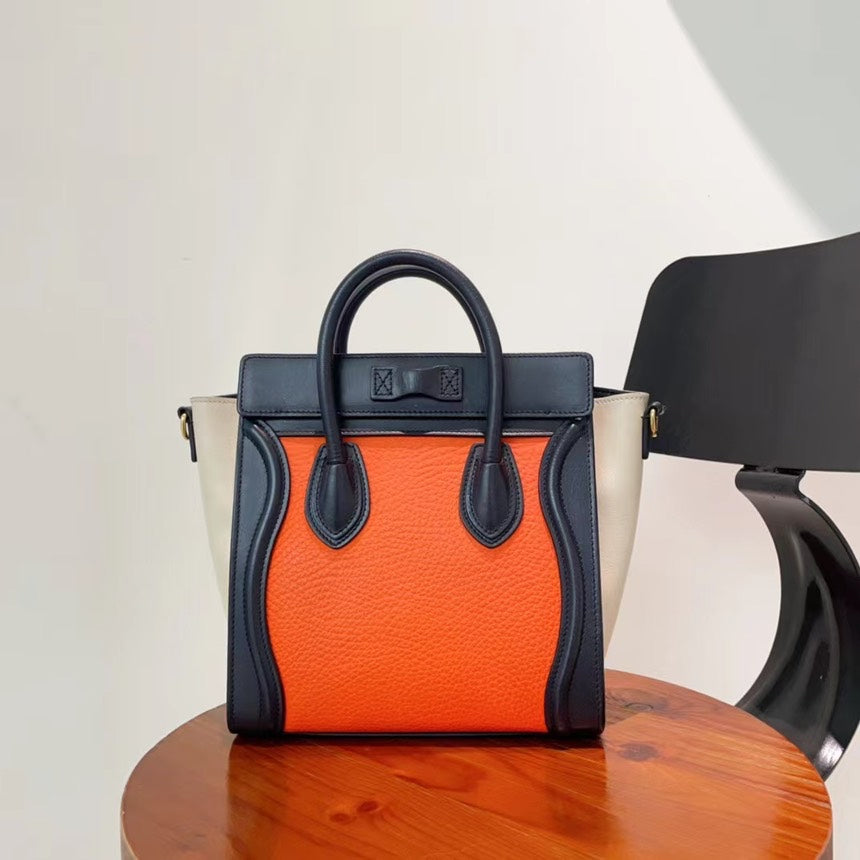 Celine Luggage Bag Smooth Leather Nano