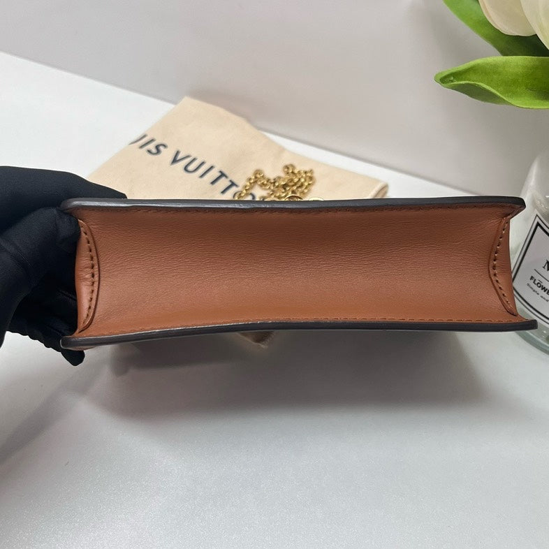 Louis Vuitton Dauphine Shoulder Bag Reverse Monogram Canvas Mini