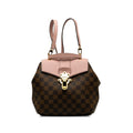 Louis Vuitton Damier Clapton Magnolia Rucksack N42262 Brown Pink PVC Leather  Louis Vuitton  Rucksack
