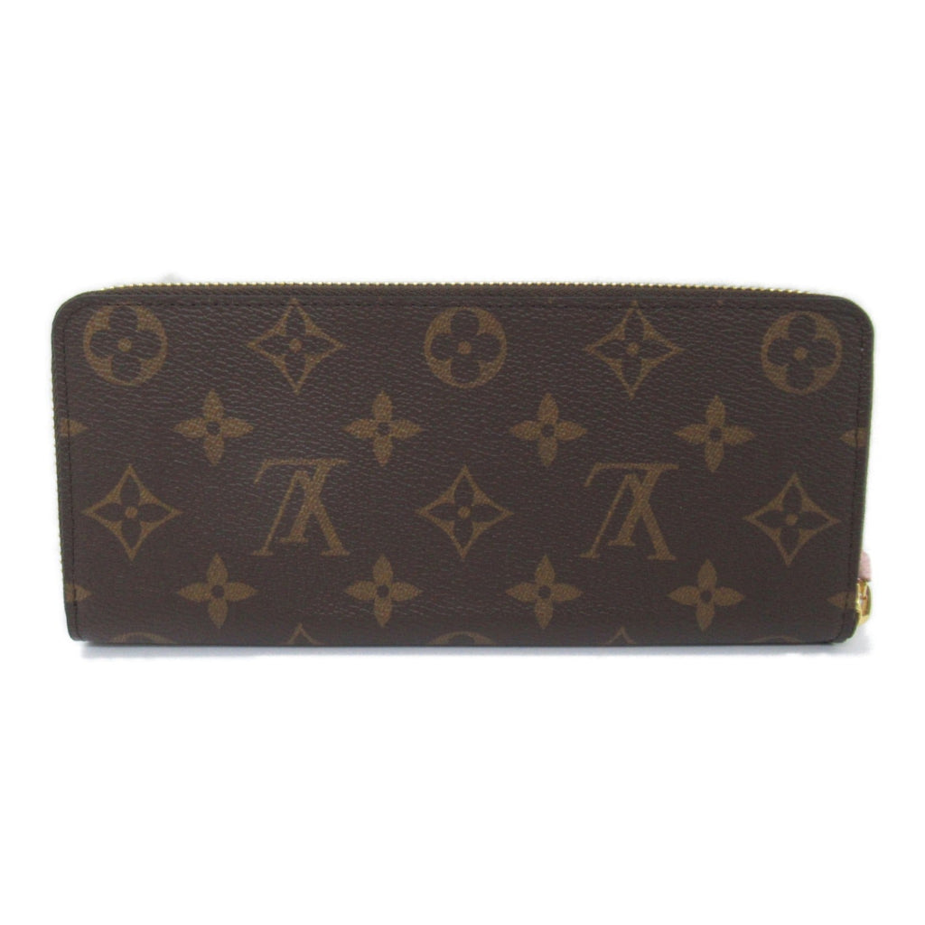 Louis Vuitton Louis Vuitton Portefolio Clemens Round Long Wallet Round Long Wallet PVC Coated Canvas Monogram  Brown M61298
