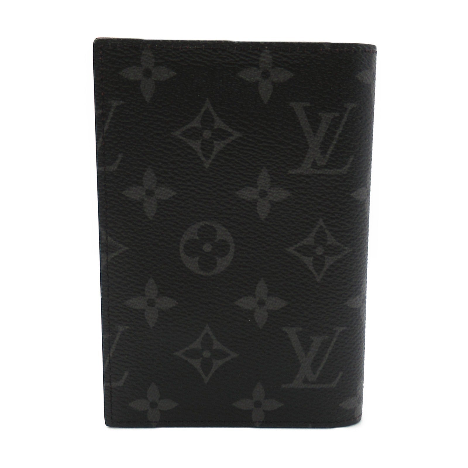 Louis Vuitton Louis Vuitton Vertue Passport Case Accessories PVC Coated Canvas Monogram Eclipse  Black/Pink Colour