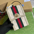 Glami OphiGLAMIa Mini Bag Beige And White Glami Supreme Canvas For WomenÃ‚Â  7in/17.5cm GlamiÃ‚Â 