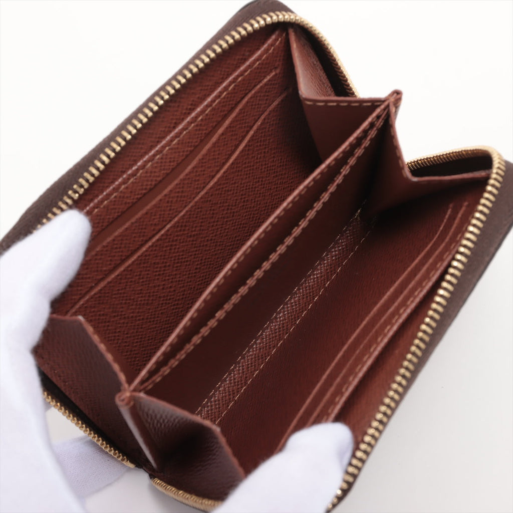 Louis Vuitton Monogram Zippyr Coin Impact M60067 Brown Coin Case