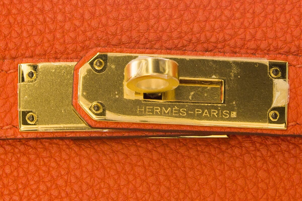 HermÃƒÆ’Ã‚Â¨s Cappucine Kelly 32 Togo GHW  Handbag
