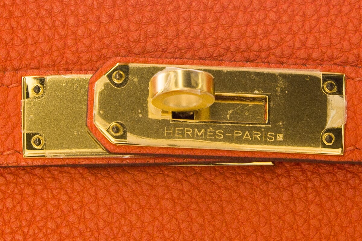 HermÃƒÆ’Ã‚Â¨s Cappucine Kelly 32 Togo GHW  Handbag