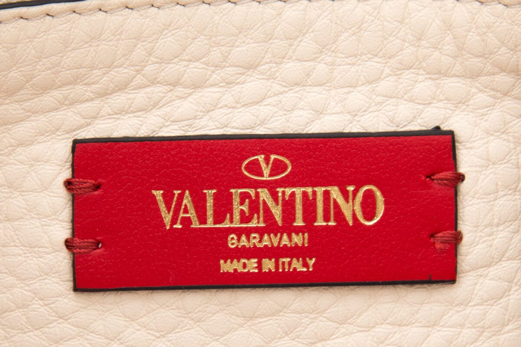 Valentino Cream Rockstud Flap Cross-Body NWT