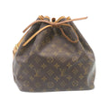 Louis Vuitton Petit Noé  Canvas Shoulder Bag ()