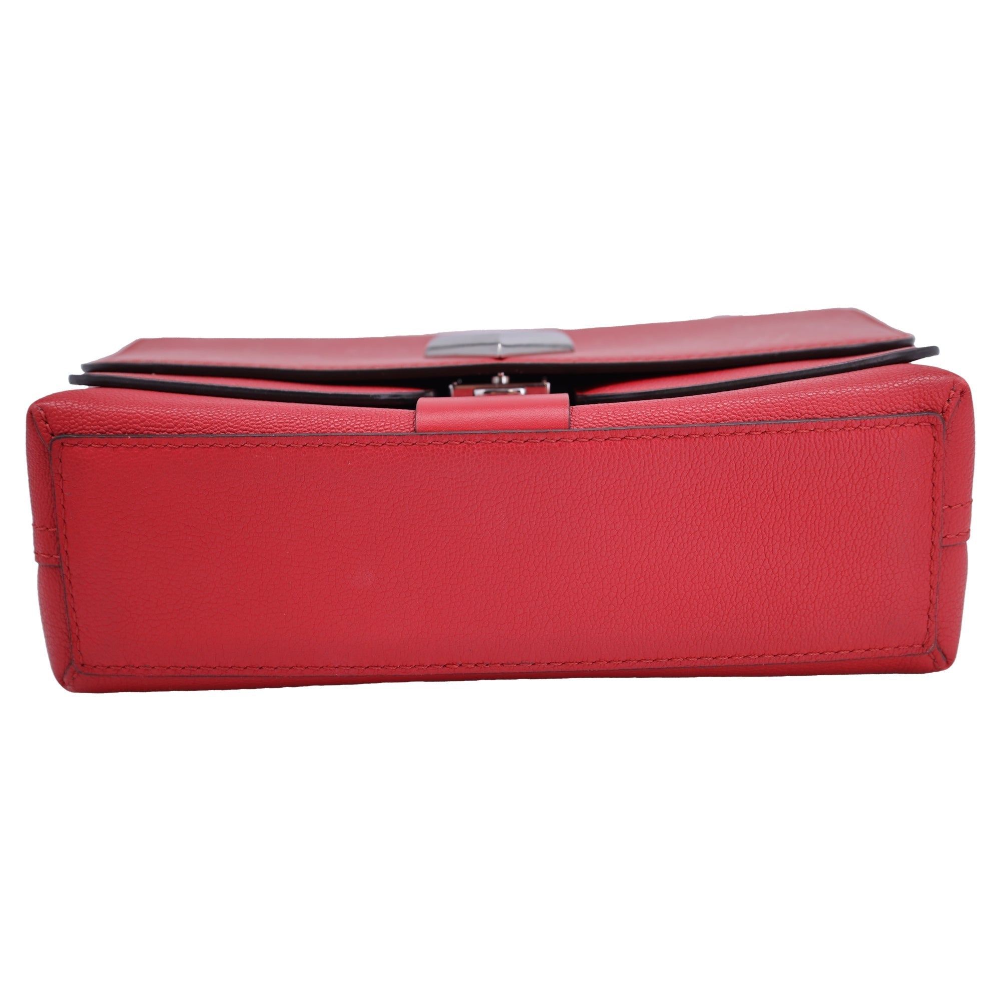 Louis Vuitton Rubis Monogram Very Chain Shoulder Bag in  Red Calfskin Leather