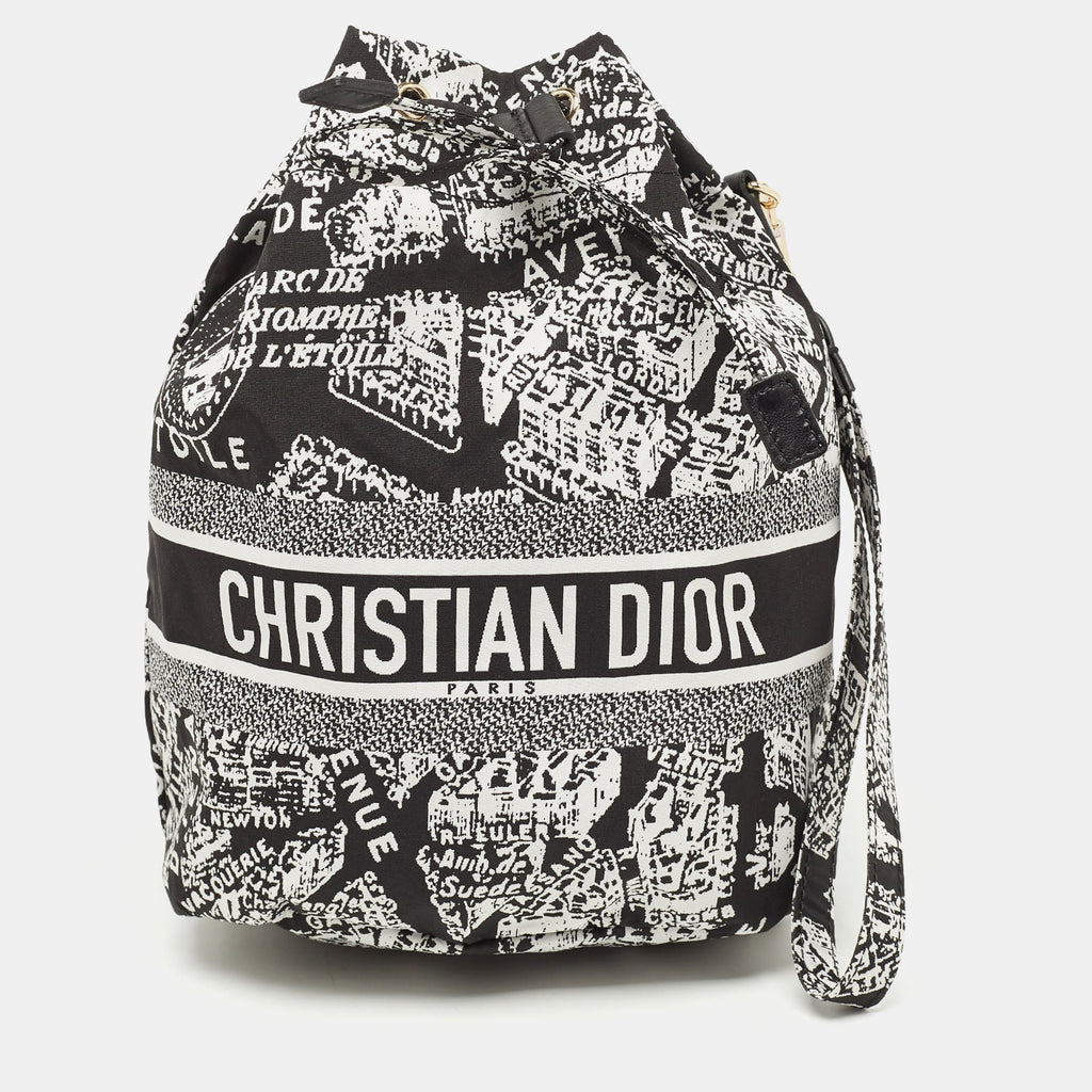 Dior  Plan De Paris Nylon Diortravel Pouch