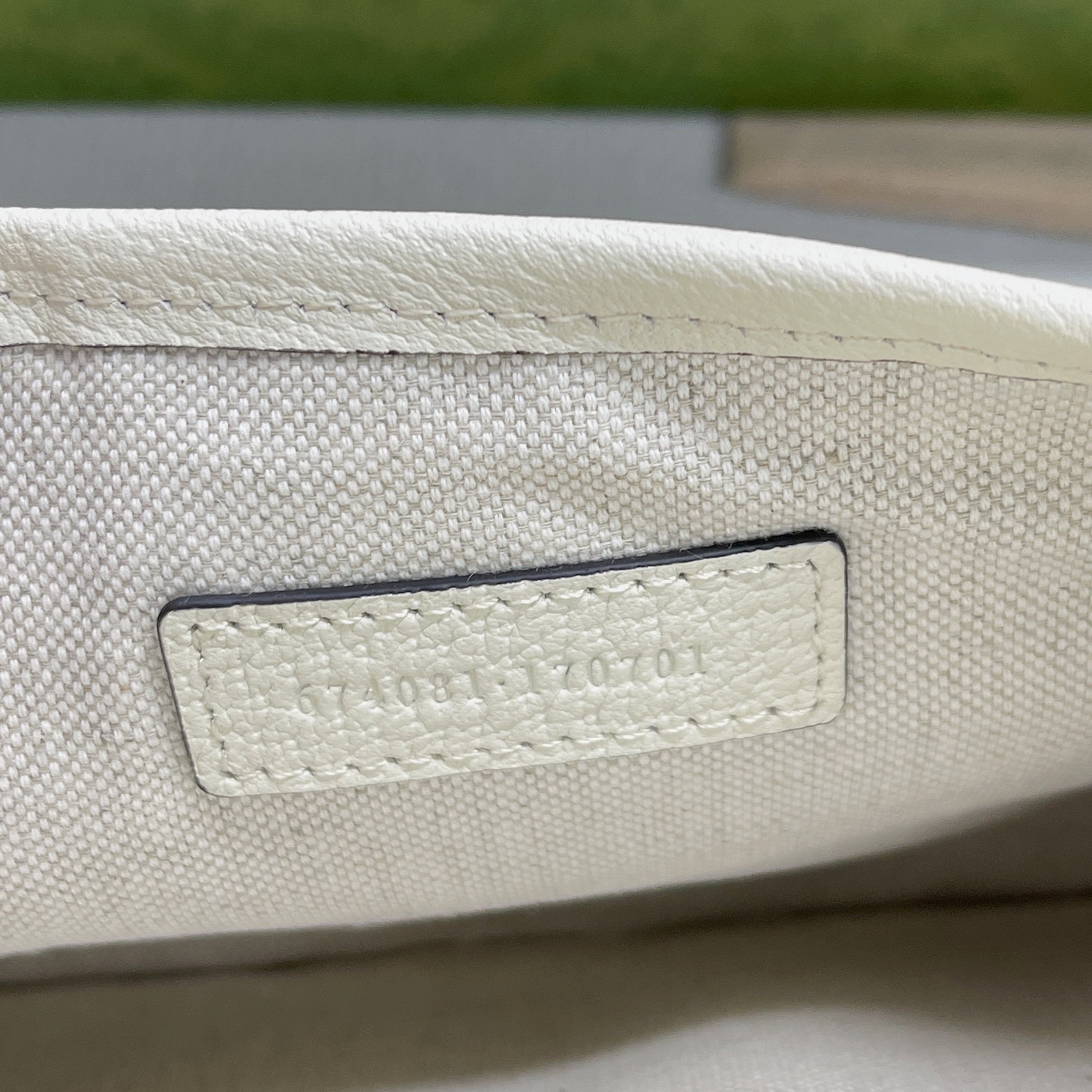 Glami OphiGLAMIa Belt Bag Beige And Ebony Glami Supreme Canvas, A Material With Low Environmental Impact For MenÃ‚Â  8.7in/22cm Glami 674081 96IWT 9794