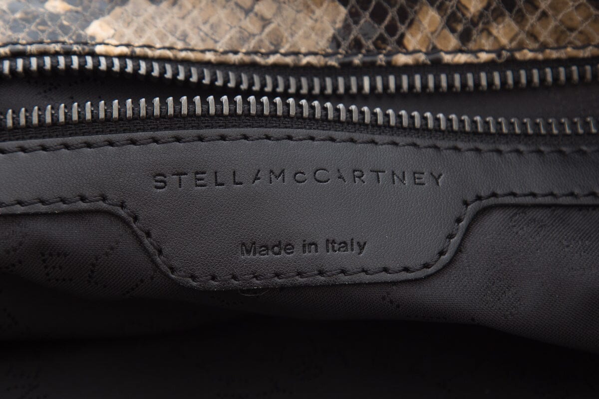 Stella McCartney Snake Skin Print Falabella Handbag