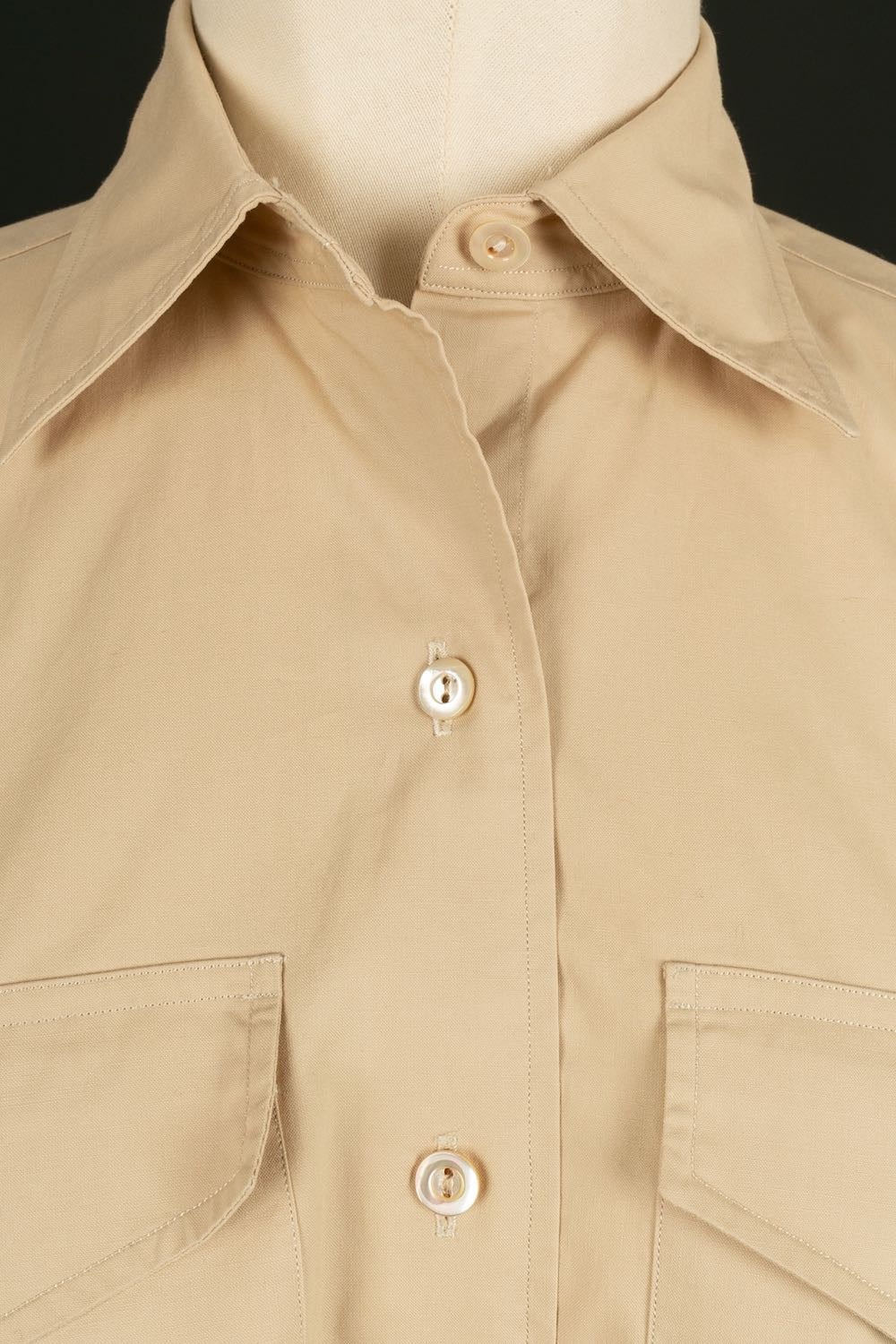 Chemise en coton Yves Saint Laurent