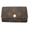 Louis Vuitton Multiple 6 Keycase Keycase Accessories PVC Coated Canvas Monogram   Brown M62630