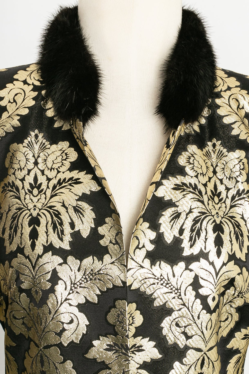 Manteau du soir noir et or Louis FÃƒÆ’Ã‚Â©raud