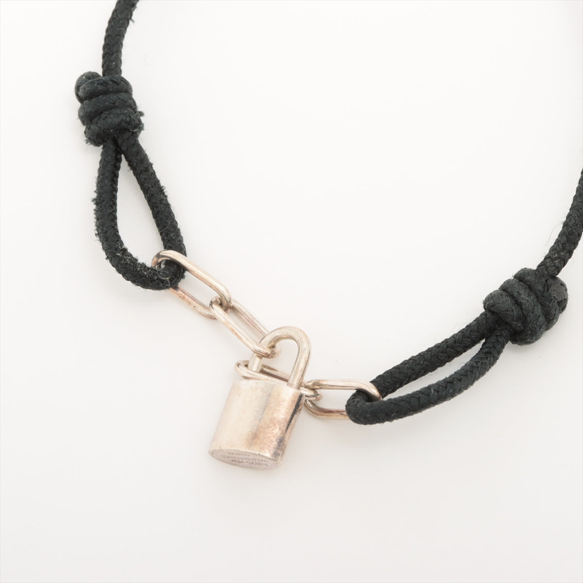 Louis Vuitton Bracelet Lock Armband 925 6.2g Silver