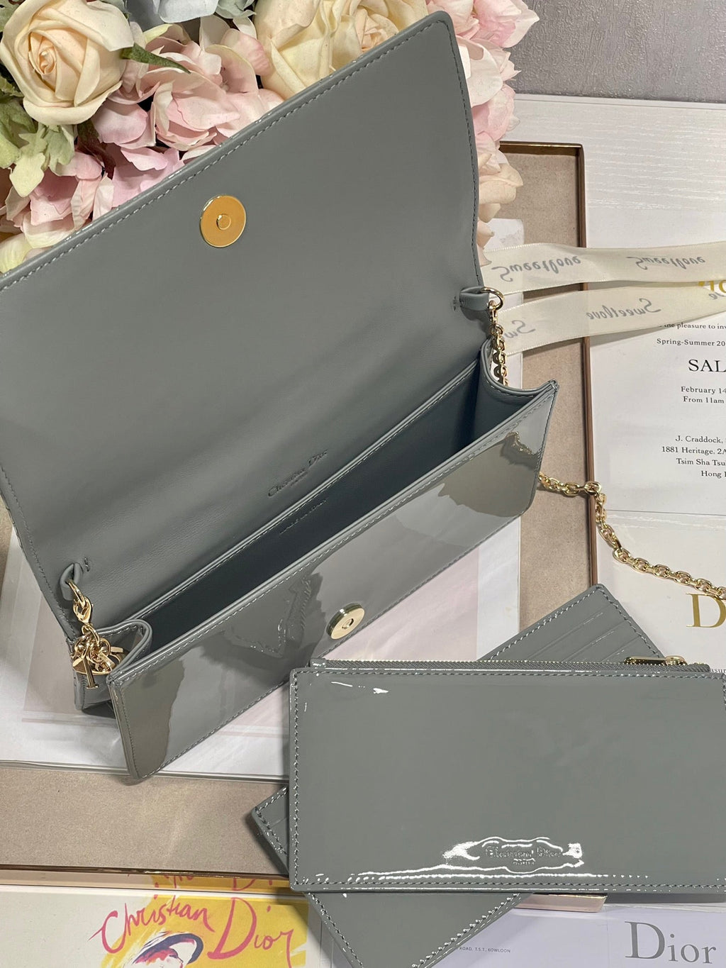 GLAMI Lady Pouch Gray, For Women, WomenÃ¢â‚¬â„¢s Handbags 8.5in/21.5cm CD S0204OVRB_M41G