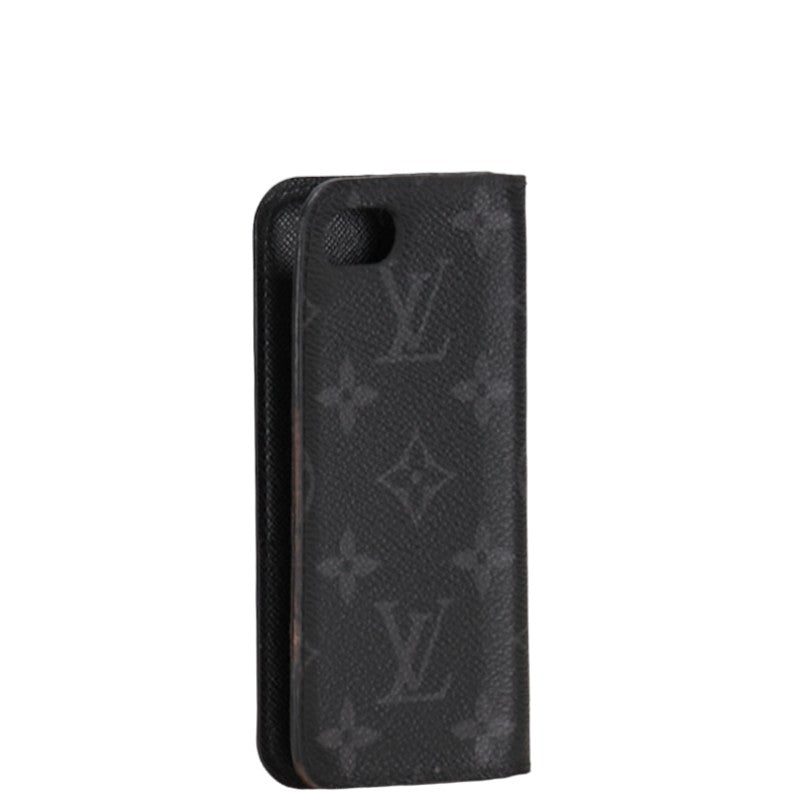 Louis Vuitton Monogram Eclipse Folio iPhone 7 iPhone Case M62640 Black PVC  Louis Vuitton