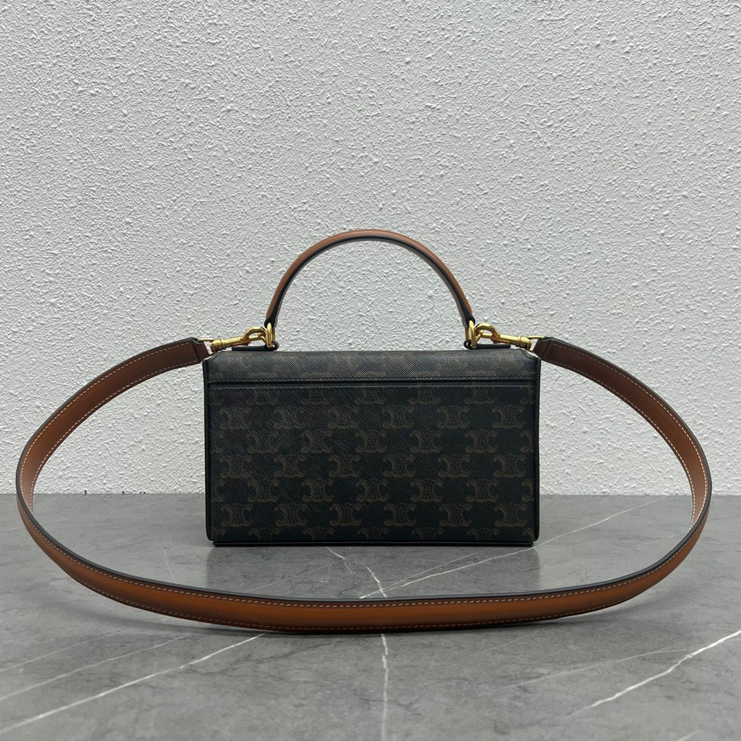 GLAMI Box Triomphe In Triomphe Canvas Tan For Women 9in/22cm 199992CUZ.04LU