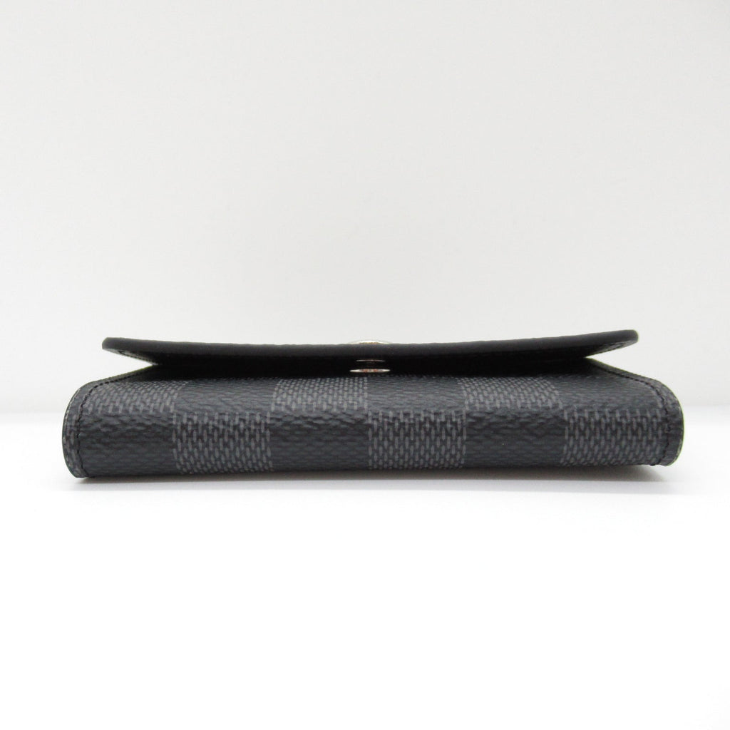 Louis Vuitton Louis Vuitton Multi_Key 6 6  Keycase Accessories PVC  Canvas Damier Graffit Men Black N62662 More Damié
