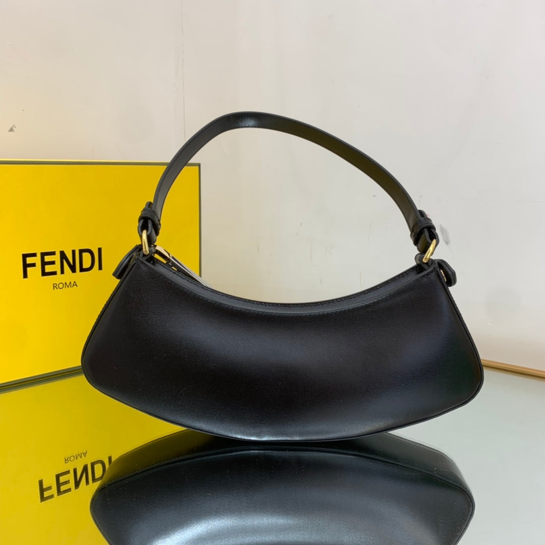 FI OÃ¢â‚¬â„¢Lock Swing Black Bag For Woman 32cm/12in 8BS068AGLAMI0F19KX