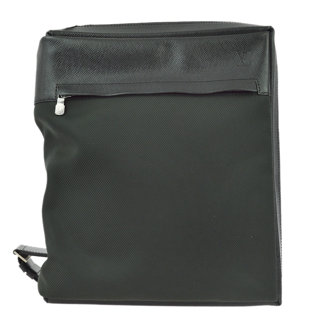 Louis Vuitton 2003 Black Taiga Beluga Shoulder Bag M30912