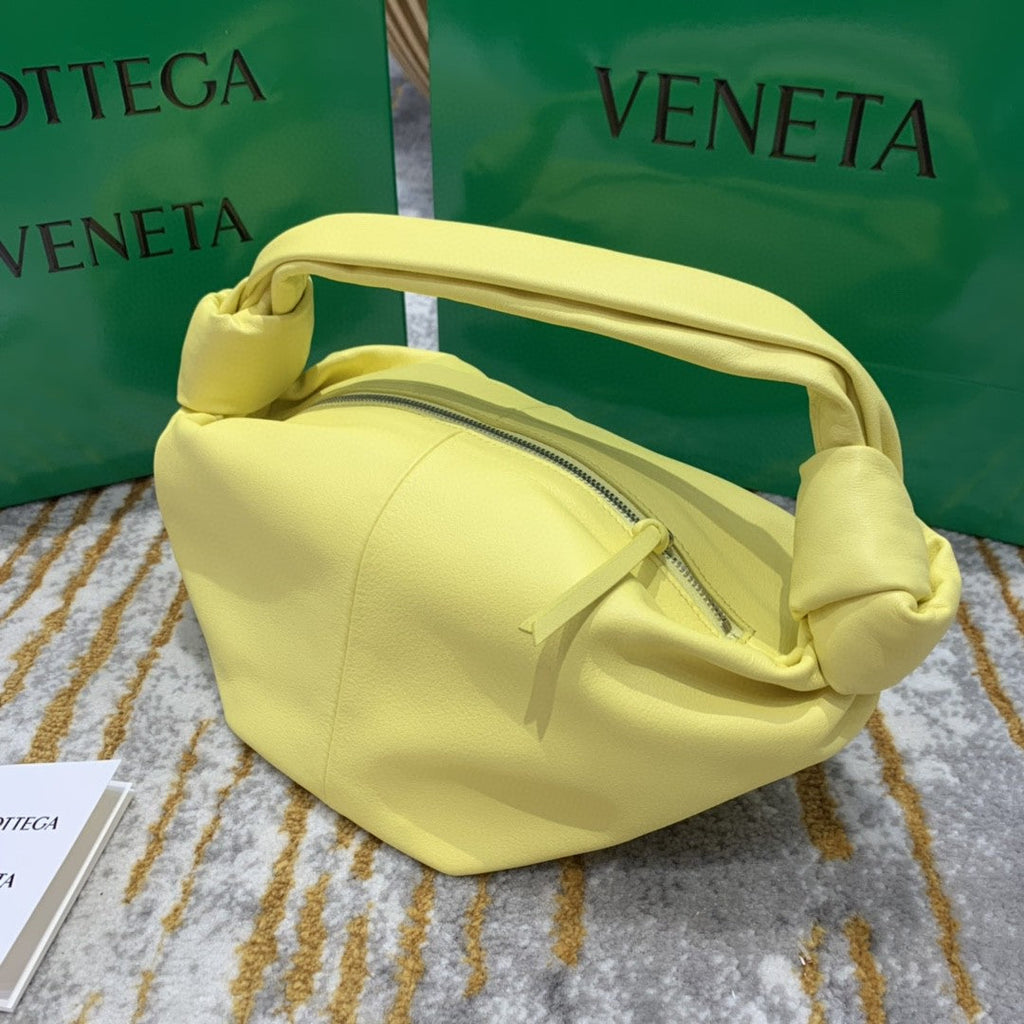 GLAMI Double Knot Bag For Women 11.8in/30cm In Yellow