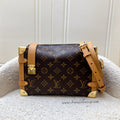 LV Side Trunk MM Bag in Monogram Canvas and GHW (Model: M46358)