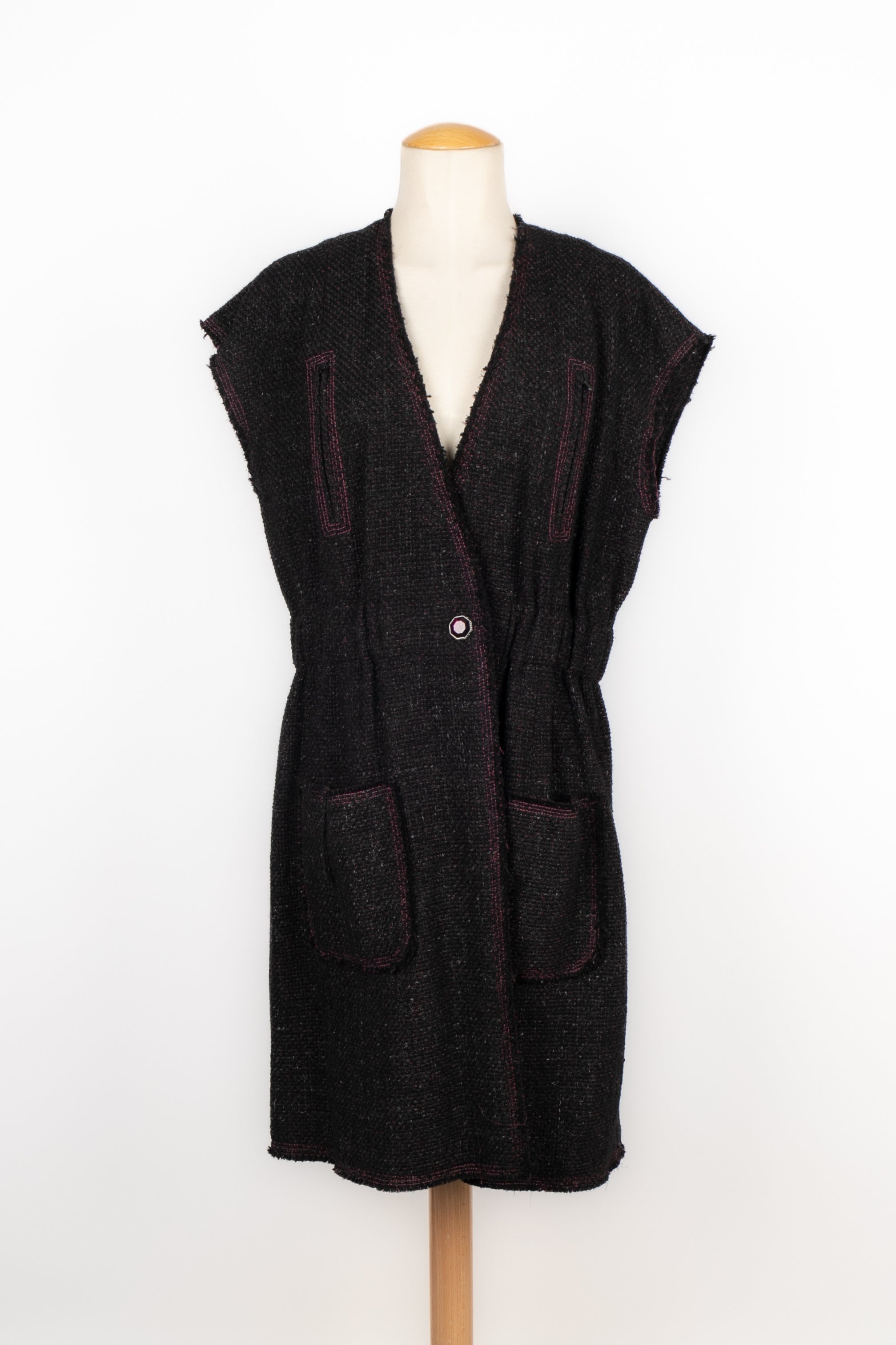 Robe en tweed Chanel