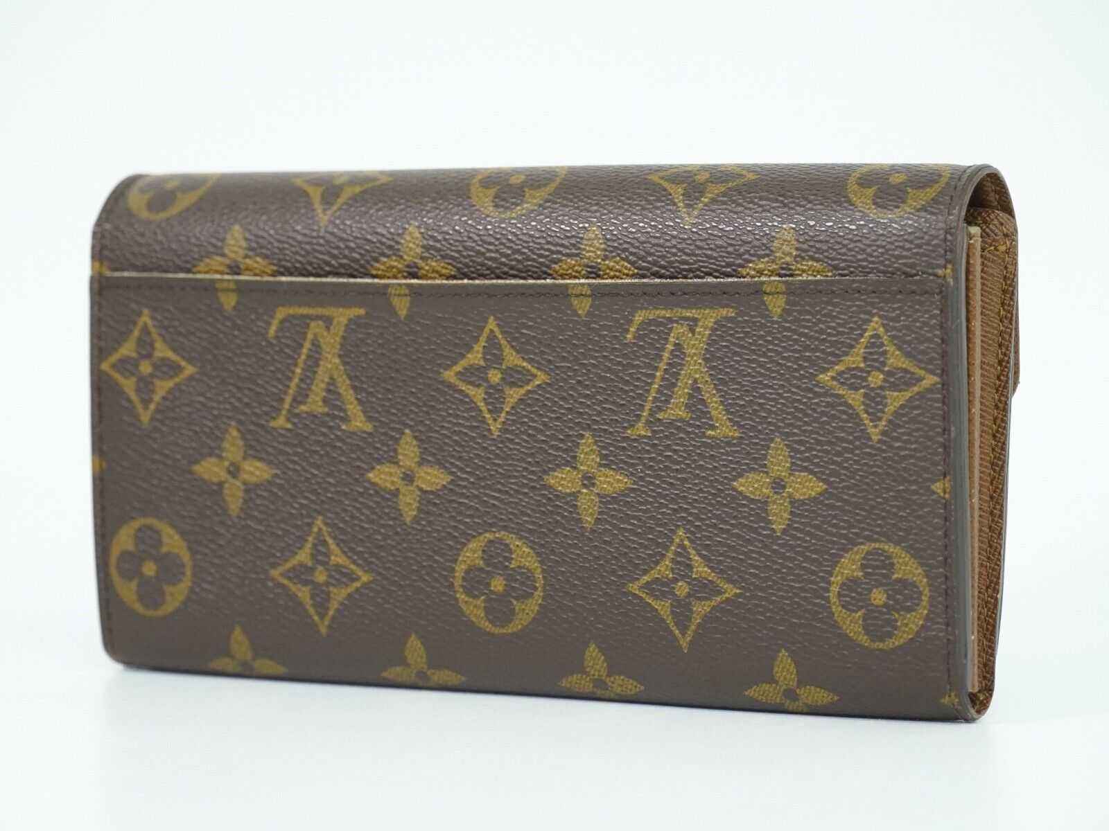 Louis Vuitton Sarah  Canvas Wallet