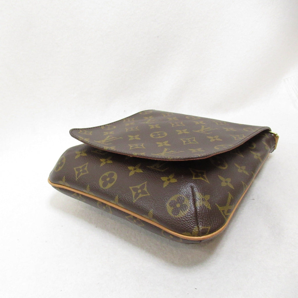 Louis Vuitton Musette Salsa Long Shoulder Bag Shoulder Bag PVC Coated Canvas Monogram  Brown M51387