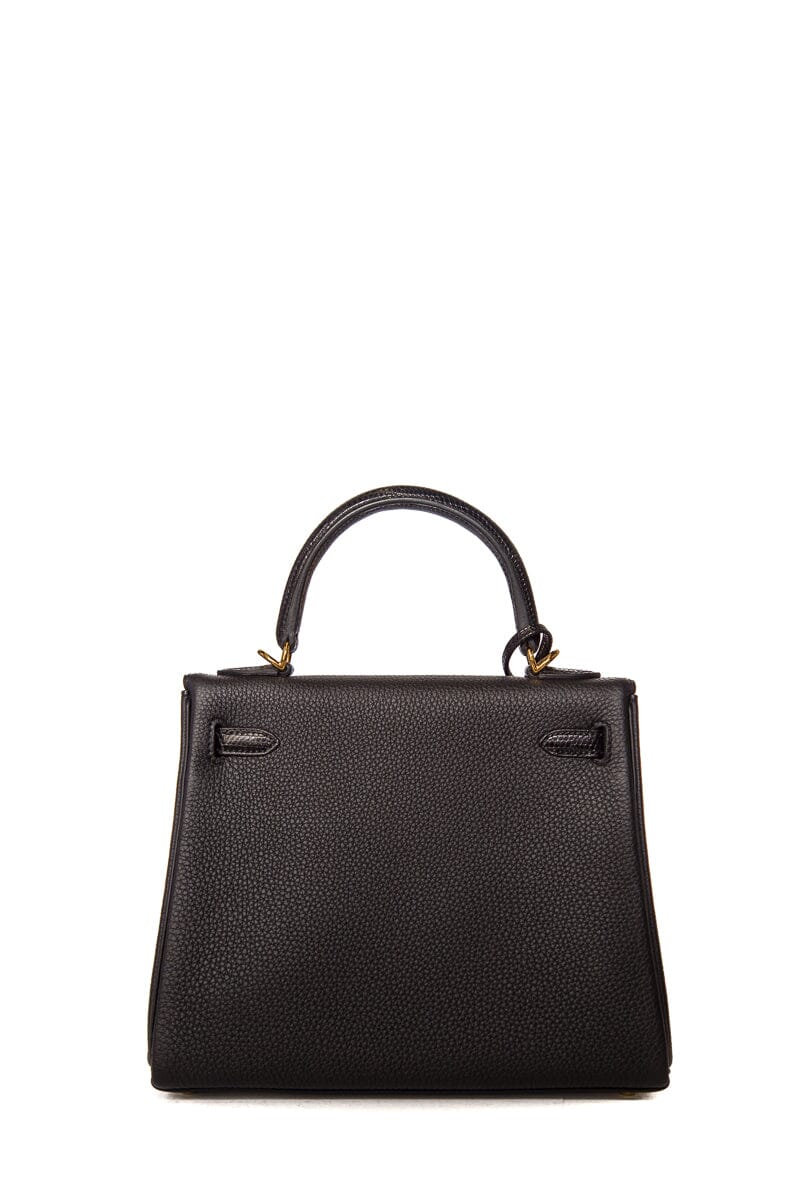 HermÃƒÆ’Ã‚Â¨s 2021 Noir Togo Kelly II Touch Retourne 25 GHW Lizard Handbag