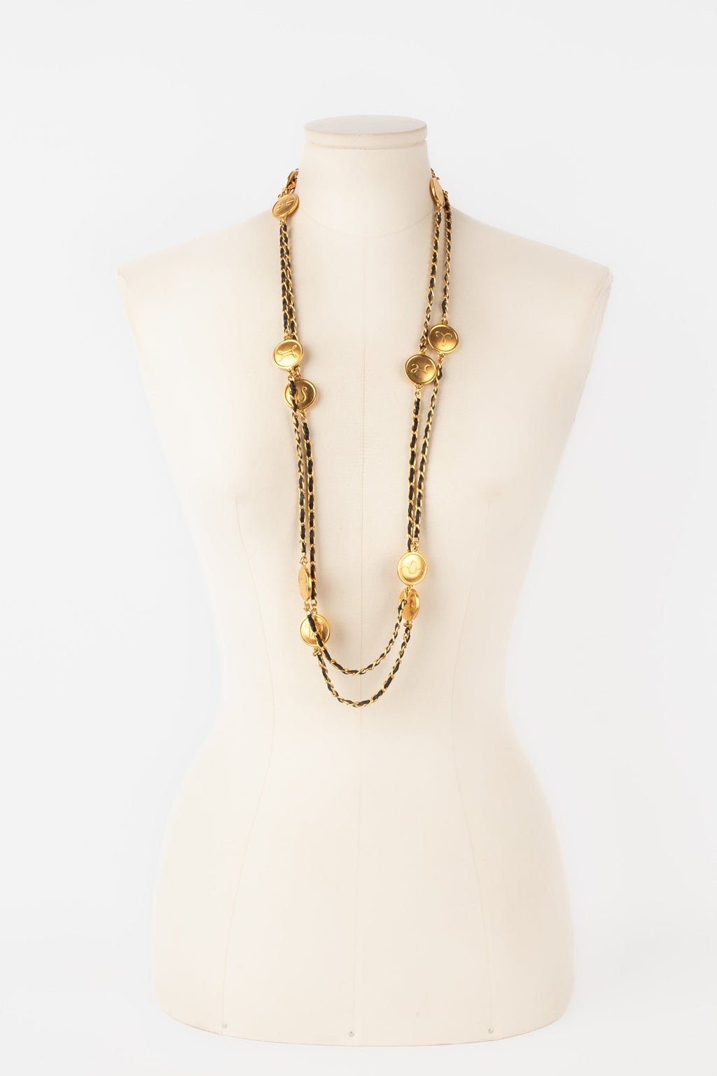 Collier / sautoir Chanel Automne 1995